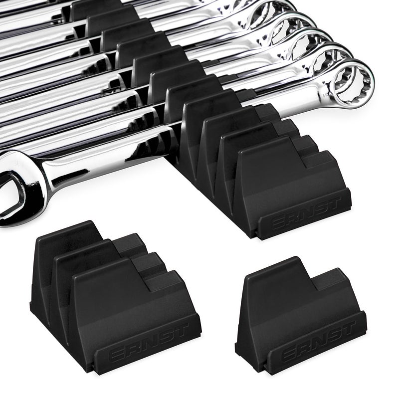 Ernst Manufacturing Wrench Pro - Modular Wrench Organizer for 20 Wrenches with Anti-Slip Cleats - Made in the USA - Image 1