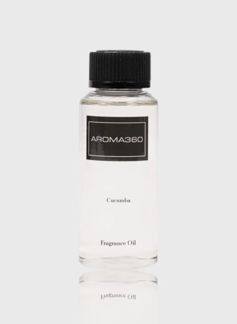 Aroma360 Cucumba Fragrance Oil Blend - Hotel Inspired for Luxury Essential Oil Diffusers - Aromatherapy Scent Diffuser Oil - Open Aire, Cucumber, and Musk - 120 mL