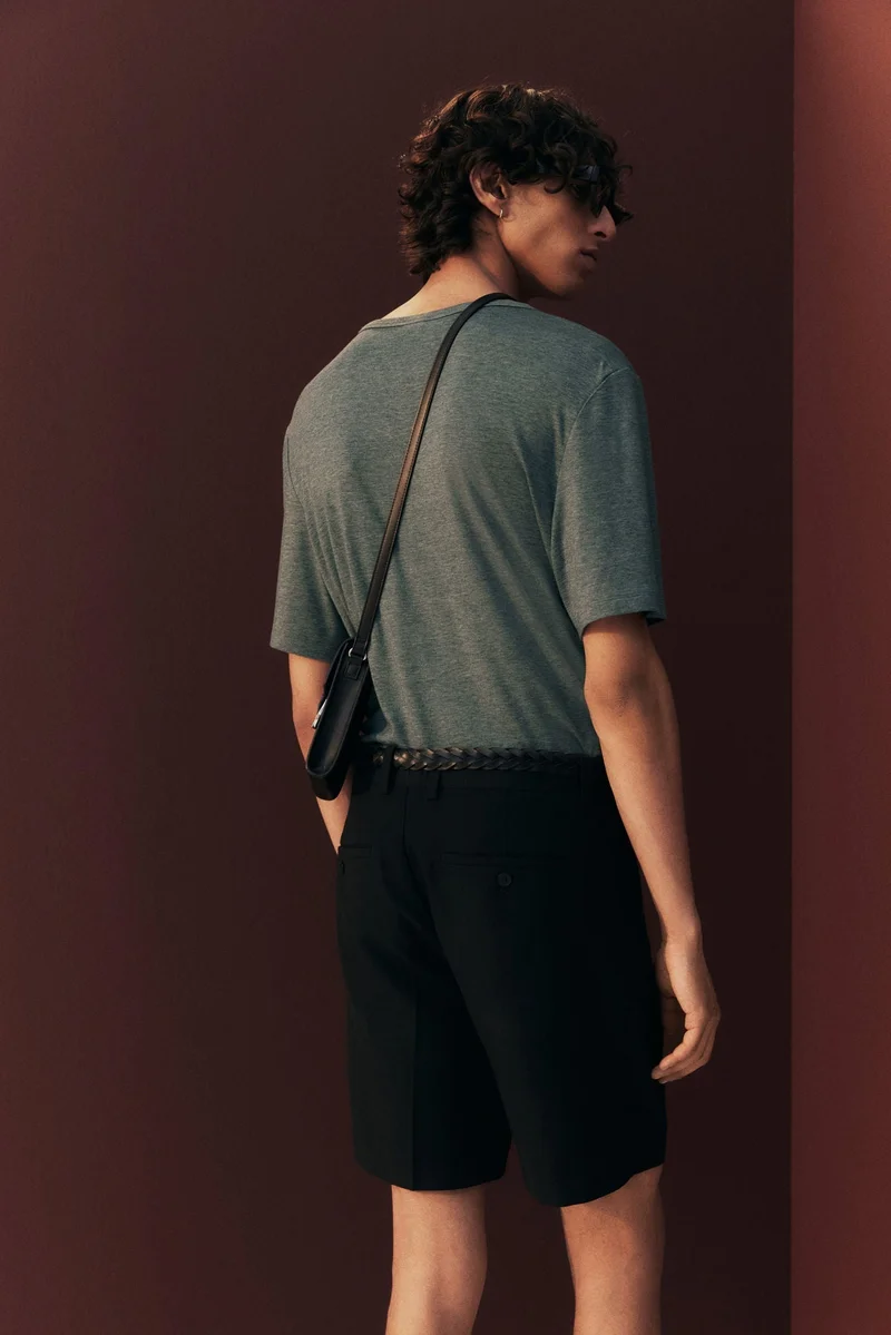 H&M Regular Fit Lyocell-blend T-shirt