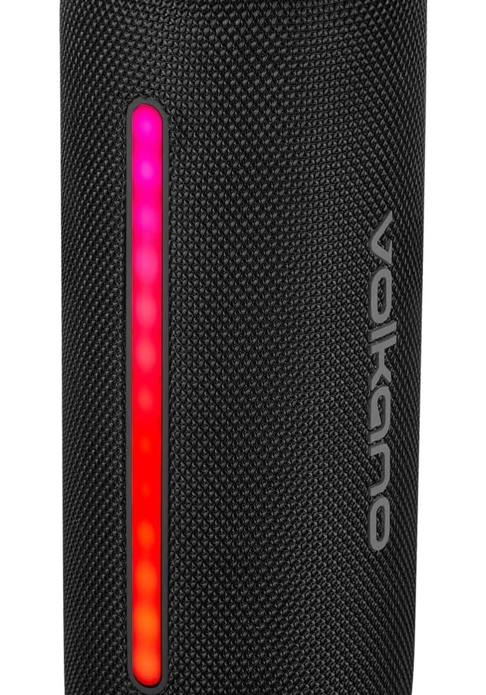 Volkano Aura High-Powered Bluetooth Speaker with IPX5 Rating and Dynamic LED Lighting - Image 5