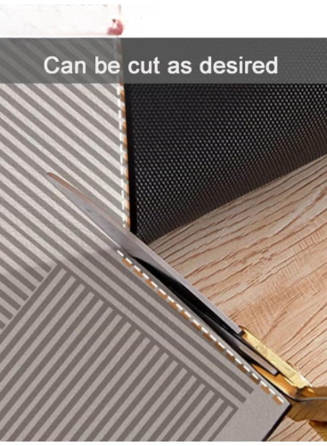 3PCS Absorbent Bath Mat Rug Sets,Quick Drying Mat Silicone Magic Bath Mat Non-slip Floor Rug Rubber Backed For Bathroom Kitchen Shower Sink (50x55+40x80+40x60cm,Gray) - Image 5