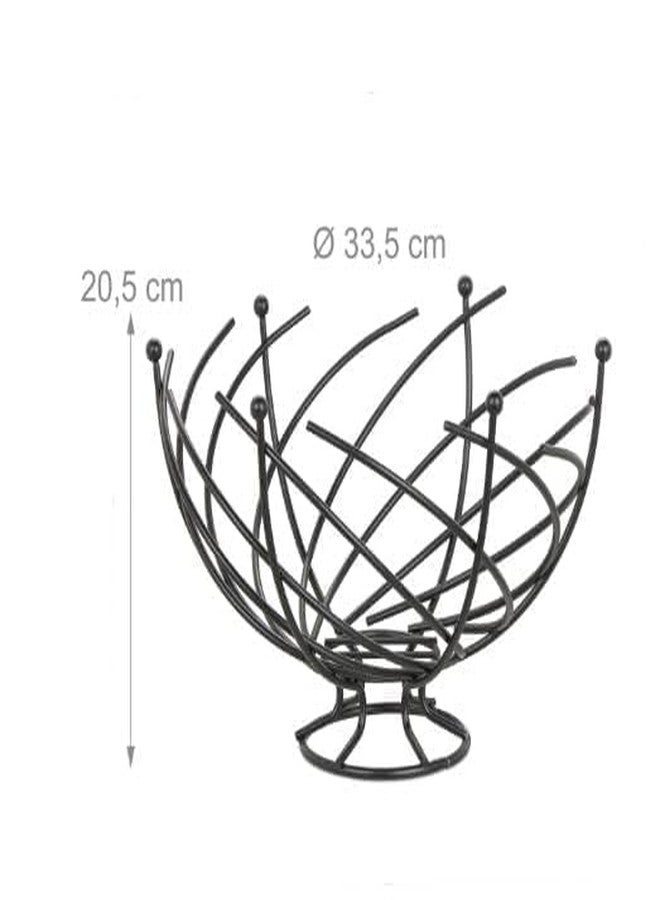 CONSILA Wired Fruit Basket Tier Steel for Dining Table, Bowl for Kitchen, Countertop Fruit Stand for Home, Vegetable Basket for Kitchen, Fruit and Vegetable (Fruit Basket) - Image 4