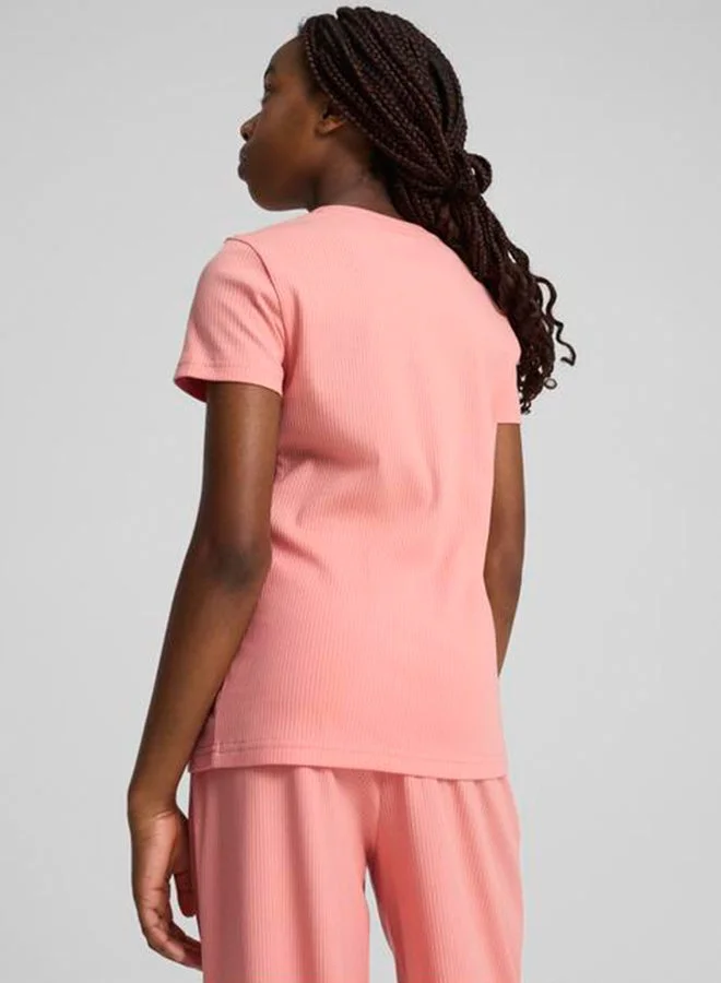 بوما تيشيرت شبابي برسومات مضلعة