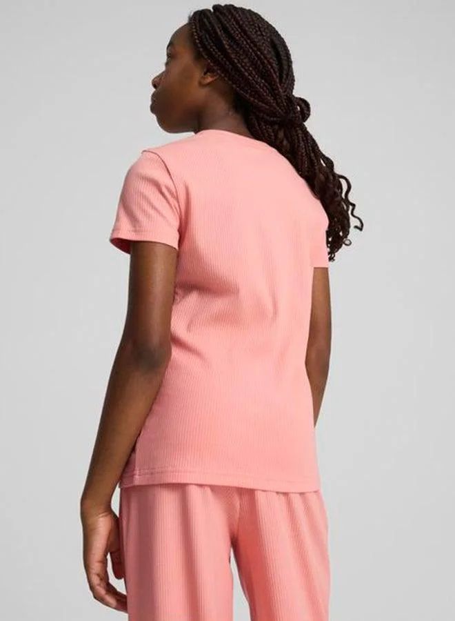 بوما تيشيرت شبابي برسومات مضلعة