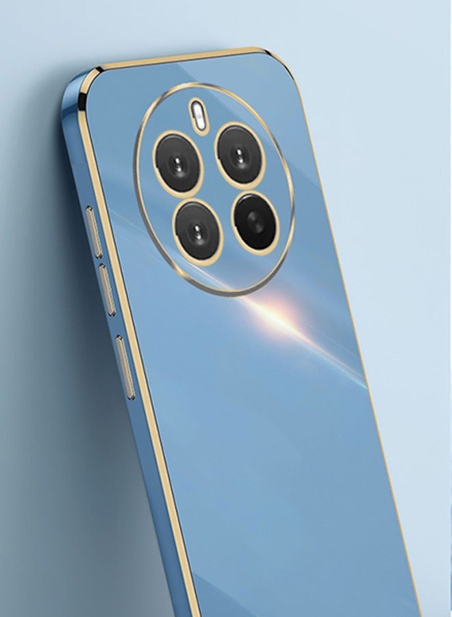 غطاء خلفي لهاتف Realme 12 Pro+/realme 12 Pro 5G الغطاء الخلفي | طلاء الذهب بالكروم | حواف مرتفعة | لمسة ناعمة للغاية | حافظة خلفية ممتصة للصدمات لهاتف Realme 12 Pro+/realme 12 Pro 5G - Image 2
