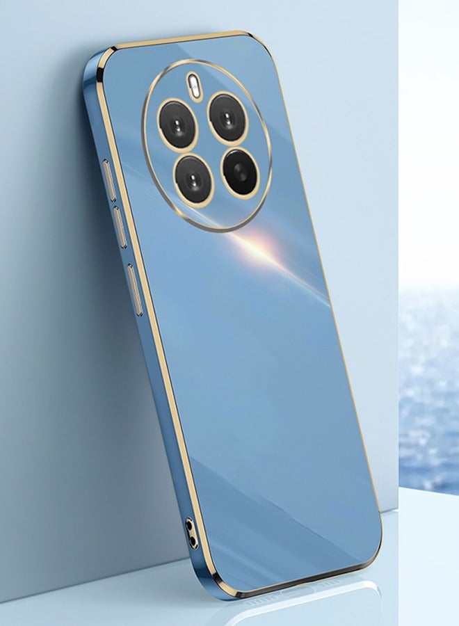 غطاء خلفي لهاتف Realme 12 Pro+/realme 12 Pro 5G الغطاء الخلفي | طلاء الذهب بالكروم | حواف مرتفعة | لمسة ناعمة للغاية | حافظة خلفية ممتصة للصدمات لهاتف Realme 12 Pro+/realme 12 Pro 5G - Image 1