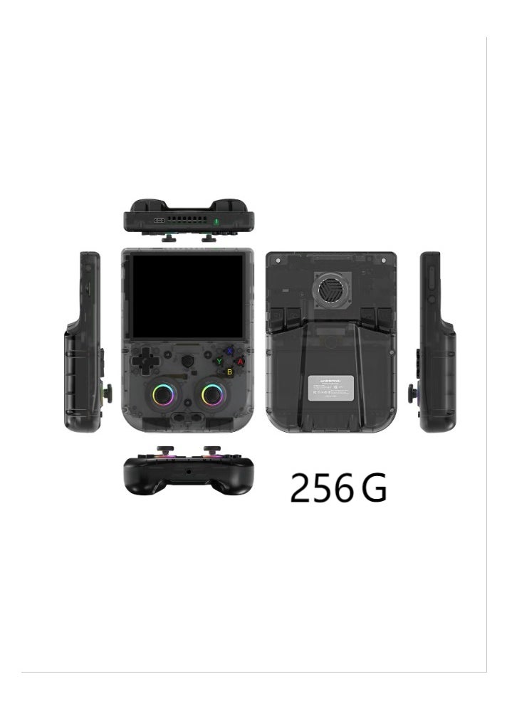 ANBERNIC  - ANBERNIC RG406V Handheld Game Console Unisoc T820 Android 13 4Inch IPS Multi Touch Screen 5500mAh 5G WIFI Bluetooth Retro Video Players(256G Black) - Image 1
