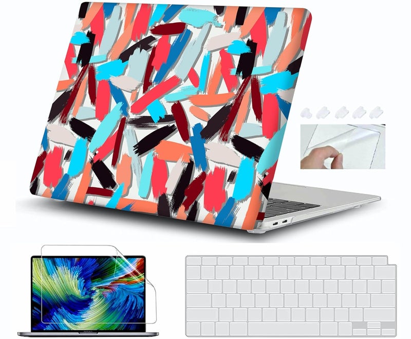 GIOIA BAZAAR Case for MacBook Air 13 Inch M1 A2337 A2179 A1932 2018-2020 Release Retina Display &Touch Id, Plastic Hard Shell Case Cover (Design20) - Image 1
