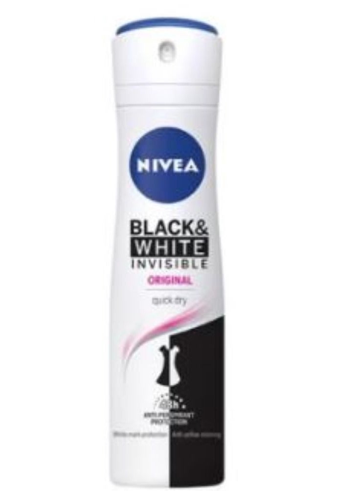 Nivea Deodorant Spray Women Invisible Original 150 ml