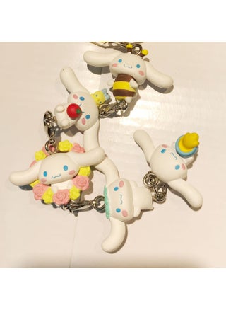 Jade Poodle Small White Holding Flower Bee Wreath Honeypot Shape 5 Pendant Bag Buckle Key Chain Pendant-Color:A Set Of Five Styles - pzsku/Z66739539622FD8A2D89FZ/45/1745477101/fc69c5d2-203d-4505-98bc-bd38e87b8c45