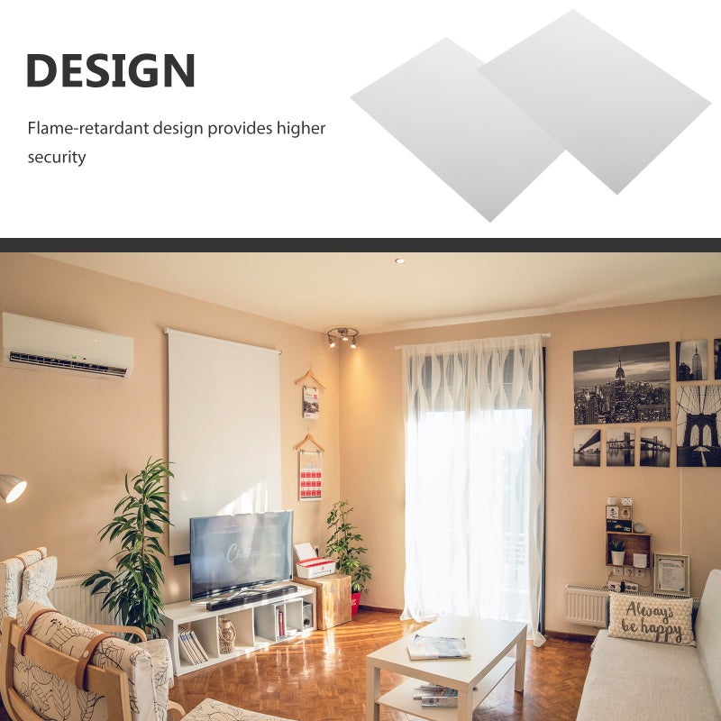 Flexible Thermoplastic Sheet, Ideal for DIY Projects Protective Panels, Easy to Cut Drill - Image 5
