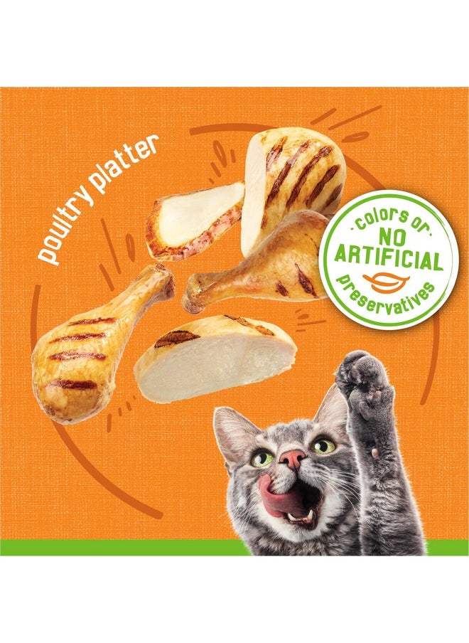 فريسكس طعام القطط الرطب من Purina Friskies، طبق الدواجن - (عبوة من 24 علبة) 5.5 أونصة  - Image 4