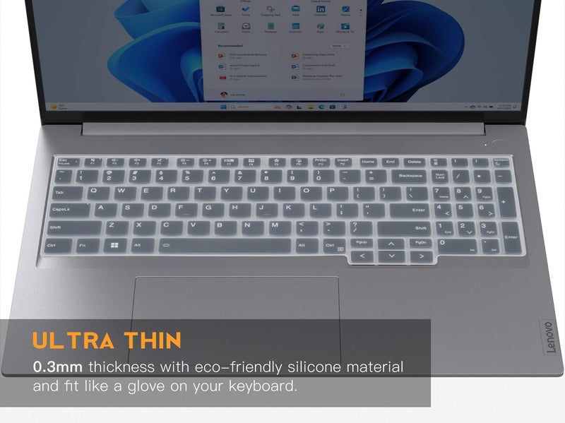 Saco غطاء لوحة المفاتيح لجهاز Lenovo ThinkBook 16 2025 2024 [الجيل 6 الجيل 7 الجيل 8] بحجم 16 بوصة، واقي لوحة المفاتيح ThinkBook 16p [الجيل 4 والجيل 5] - Image 3