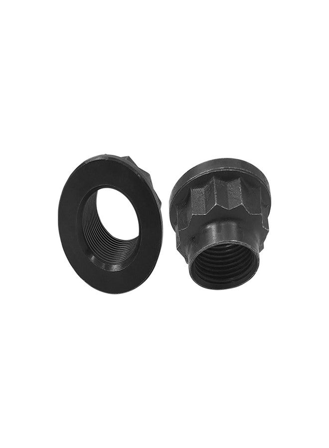 Mysttoo 2PCS Front Wheel Axle Shaft Nut Hub Driveshaft Nuts Compatible with Toyota Lexus Scion OEM 90177-22001 90080-17238 - Image 3