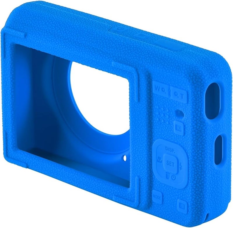 Blue Silicone Protective Case Cover for Kodak PIXPRO FZ55 Digital Camera Anti Scratch Washable - Image 2