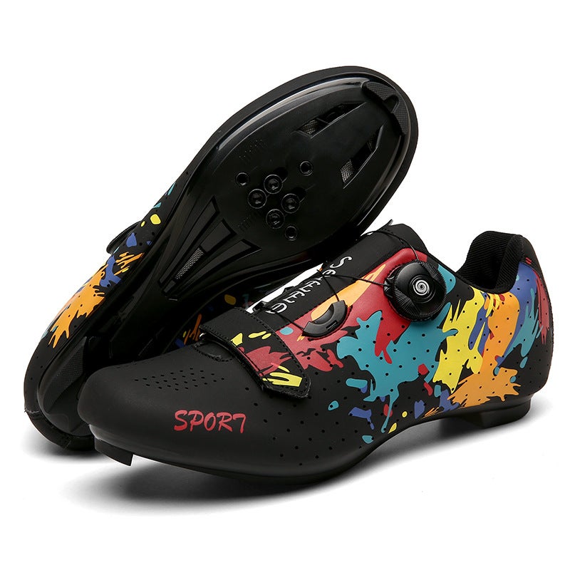 Mountain men's and women's leisure bicycle lock shoes hard-soled spinning cycling shoes Sports Equipment 36-46 yards  - Image 2
