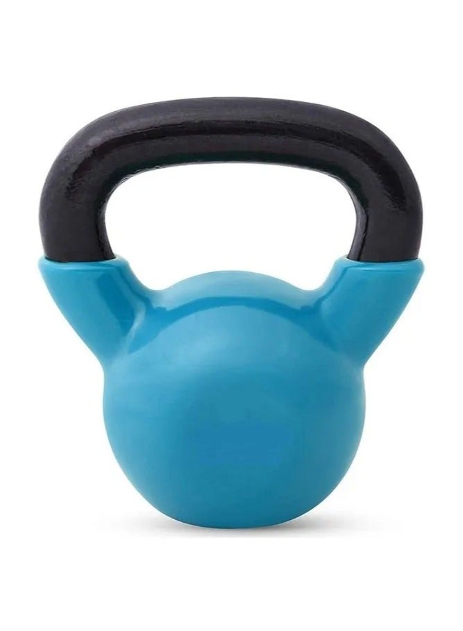 كانجرو أوزان الكيتل بيل 6 كجم من كانجرو، مصنوعة من الحديد الصب ومغلفة بمادة الفينيل السميكة والمطاطية للسلامة والمتانة، مثالية لتقوية العضلات والتحمل والتمارين المنزلية - Image 4