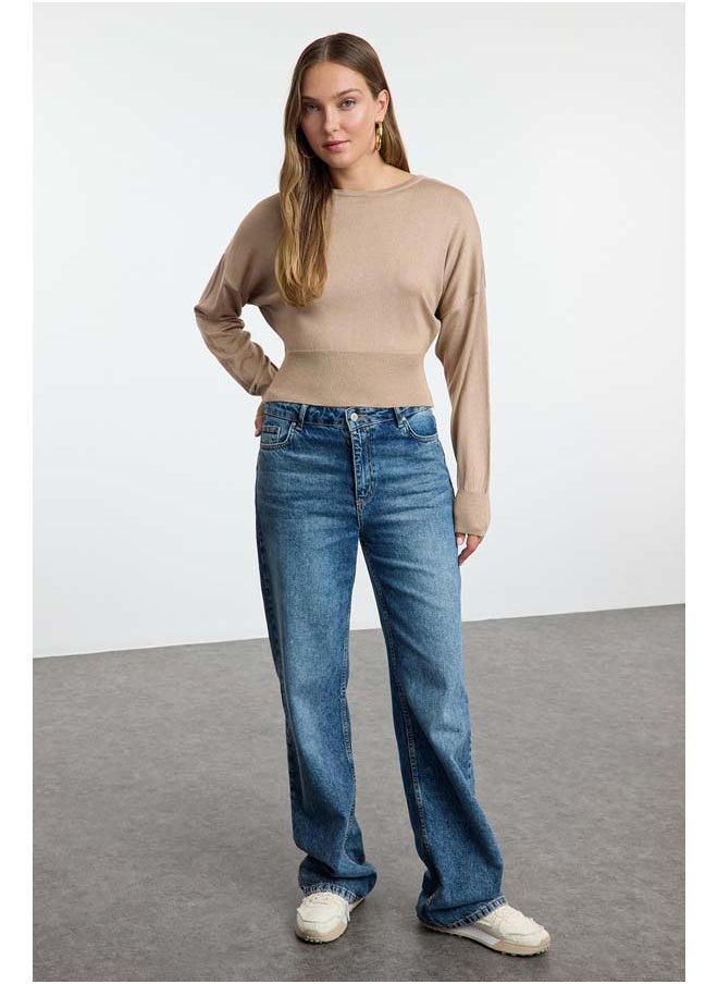 trendyol - Mink Basic Premium Quality Knitwear Sweater TWOAW25KZ00186 - Image 1