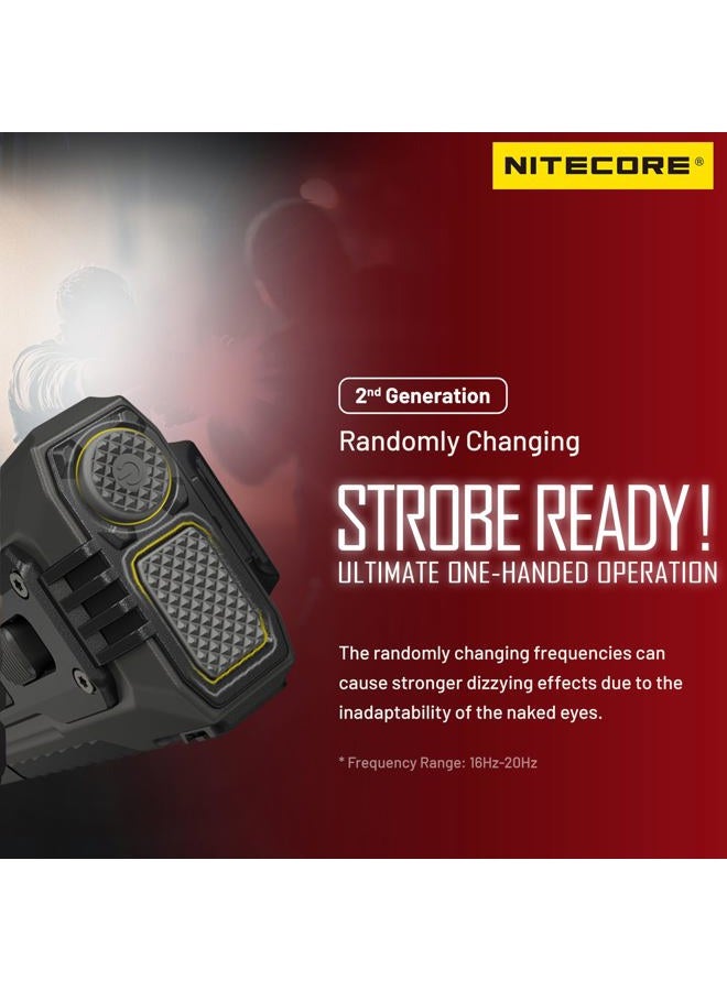 NITECORE EDC37 8000 Lumen Tactical EDC Flashlight with Retractable Keychain - Image 5