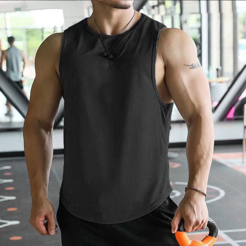 Men's Quick-Dry Sports Vest Loose Fit for Running Fitness - Image 2