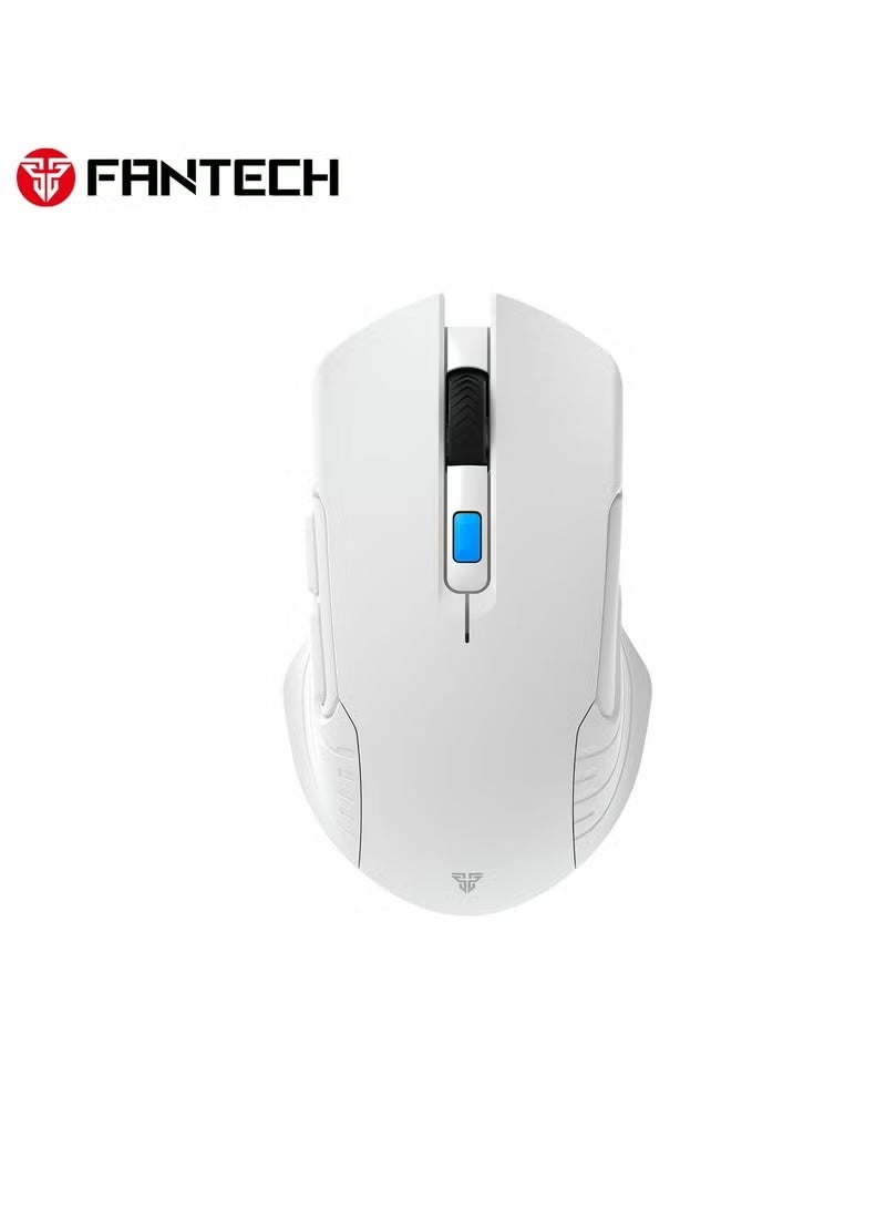 FANTECH WG12 RS Wireless Gaming Mouse Rechargeable Dual Mode Gaming Mouse 2000 DPI 6 Programmable Buttons Gaming Office Dedicated Computer Mouse for Laptop Desktop - Image 1
