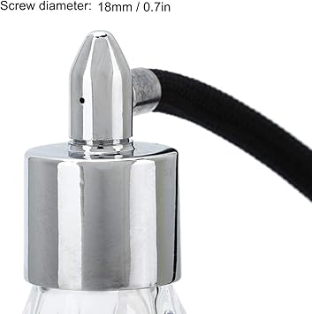 FILFEEL Perfume Atomiser Bottle Glass Refillable Vintage Perfume Bottle with Black Bulb Tassel Atomizer Sprayer 270oz80ml - Image 3