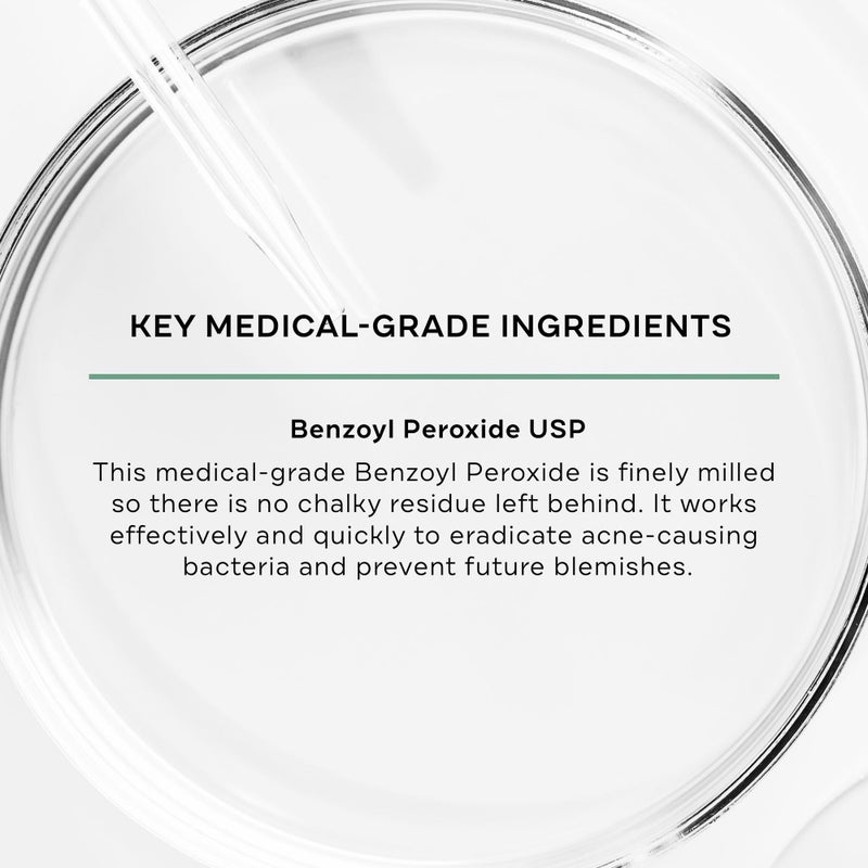 Replenix BP Acne Face Wash, 6.7 Fl Oz, Non-Oily Benzoyl Peroxide Facial Cleanser with Medical-Grade Ingredients for Acne-Prone Skin, Gently Unclogs & Refines Pores, Non-Drying & Non-Irritating - Image 2