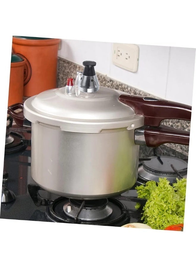 صمام أمان احتياطي من قطعتين لطنجرة الضغط - أسود/فضي - Image 5