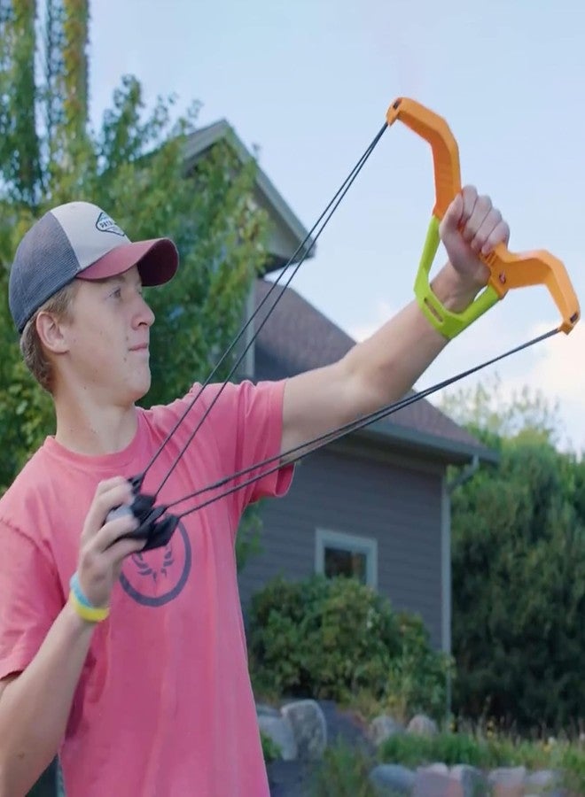 Spunky Pup Bow Blaster Dog Toy | Load, Launch, Fetch Tennis Ball included | Interactive Dog Play | Powerful Slingshot Sends Balls and Small Toys Flying Up to 150 ft - Image 3