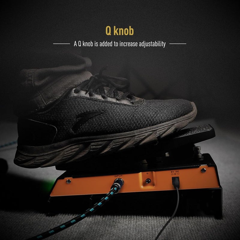 SONICAKE Wah Active Volume Pedal, Wah & Volume 2 in 1 Combo Guitar Effects Pedal, Full-size Pedal - FlipWah - Image 4