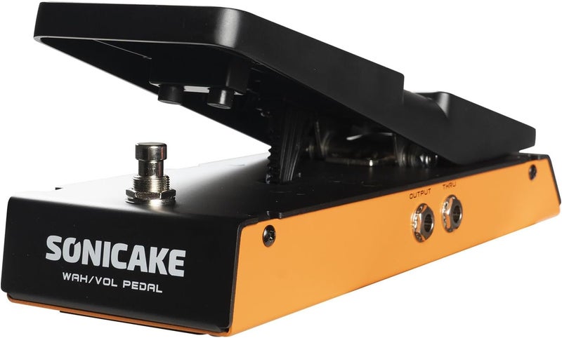 SONICAKE Wah Active Volume Pedal, Wah & Volume 2 in 1 Combo Guitar Effects Pedal, Full-size Pedal - FlipWah - Image 1