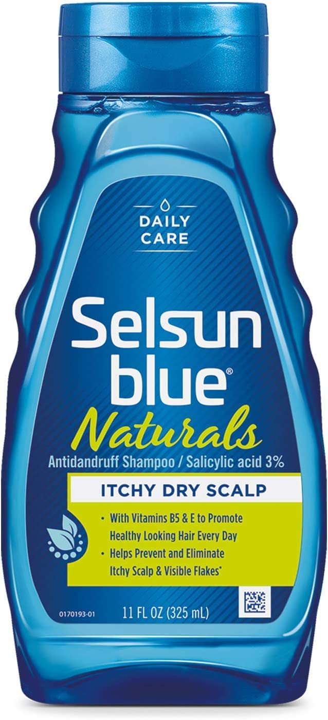 Selsun Blue Naturals Dandruff Shampoo Itchy Dry Scalp - 11 oz, Pack of 5 - Image 2