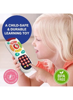 Stone and Clark My Remote, My Program â€“ Baby Remote Control Toy for 6 Months Old and Up â€“ 20 Unique Learning Remote Buttons, Plays Baby Music Tunes, Flashing Lights, BPA Free and More  - Image 2