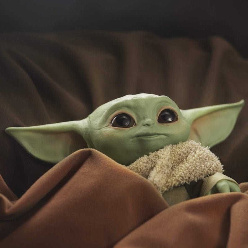STAR WARS The Child Talking Plush Toy with Character Sounds and Accessories, The Mandalorian Toy for Kids Ages 3 and Up, Green - Image 4