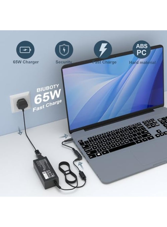 Zexen 65W Laptop Charger for Toshiba Satellite C50 C55 C55D C55T C655 C675 C850 C855 C855D C875 P50 L50 L55 L55D L75 L300 L305 PA3917U-1ACA PA3714U-1ACA PA5035U-1ACA 19V 3.42A AC Adapter Connector 5.5x2.5mm - Image 3