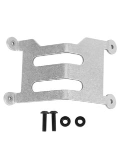 Aluminium Alloy Roof Rear Bumper Protection Plate Skid Plate for TAMIYA 1/10 2WD BBX‑01 BB01 RC Car Repair Parts