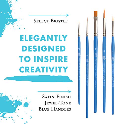 Princeton Select Artiste Brush Set No. 15, Synthetic, 5 Piece, 1 Count - Image 4