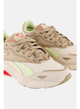 Reebok Women Hexalite Legacy 1,5 Lace Up Running Shoes, Beige  - Image 4