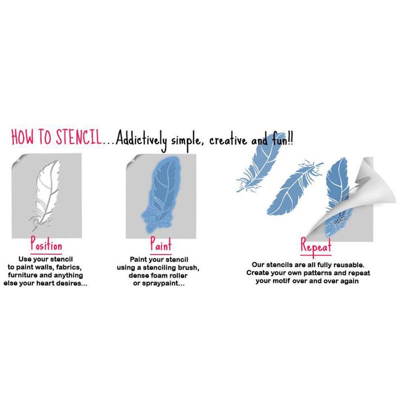 Kayra Decor Reusable Peace-On-Earth Template Stencil Painting Stencils for Art and Craft,Tiles,Painting Canvas Art,T-Shirt, Cookie & Cake Decoration,Drawing Stencils for Kids, 6"x 6" (Pack of 1) - Image 5