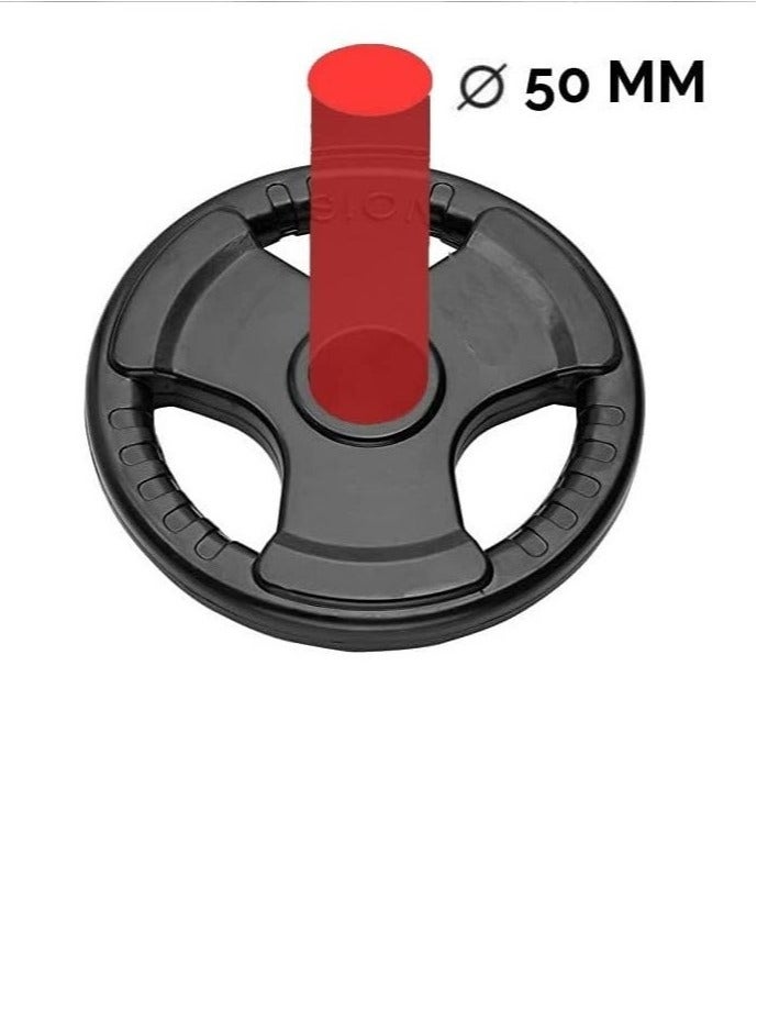 COMMANDO Pair of Olympic Weight Plates, 2 Pieces, 5 Kilograms - Image 3