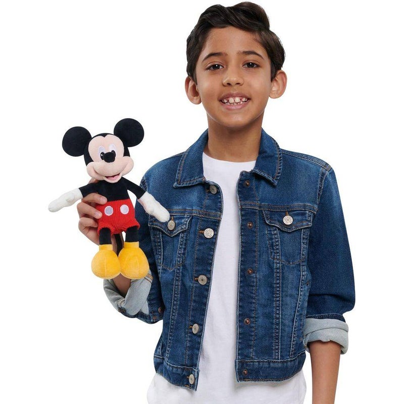 Disney Classics Mickey Mouse Small Plush Toy (25.4 cm, Red/Black/White/Yellow) - Image 4