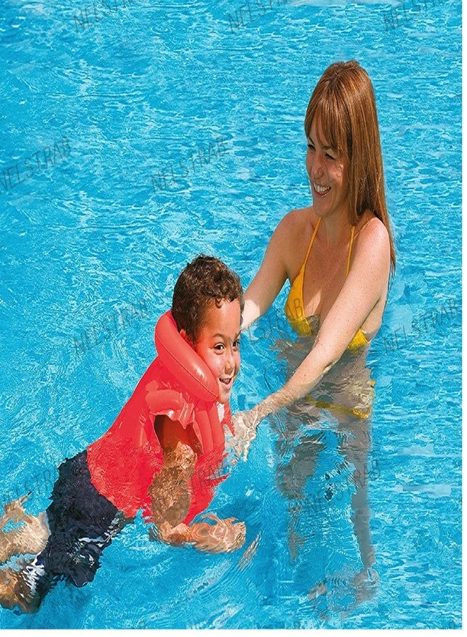 NELSTRAB:- Children Swim Pool Float Swim Best Jacket Life Jacket Safety Swimming Jacket for(3-6 Years Kids)(Multi Color)(1 PIS) - Image 4