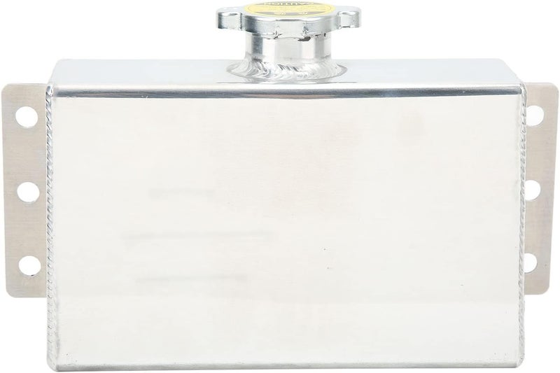 Coolant Overflow 1L, Aluminum Alloy Expansion Reservoir, Coolant Overflow with Drainage Faucet, Stainless Steel Vent for Car Refitting, Lightweight and - Image 3