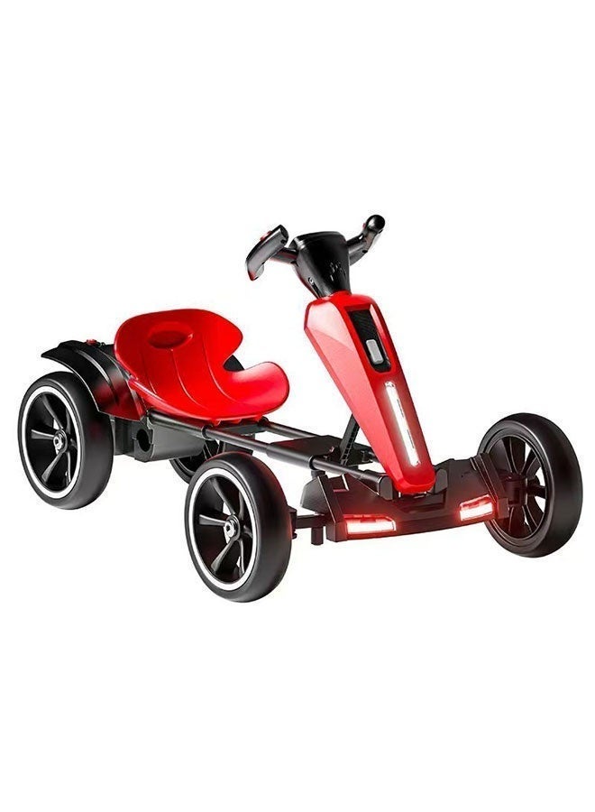 جساي تويز سيارة كارتينج كهربائية ذكية قابلة للطي 4 في 1 للأطفال | مدى تشغيل فائق، إطارات مضادة للثقب لجميع التضاريس، تصميم آمن بمركز ثقل منخفض - Image 2