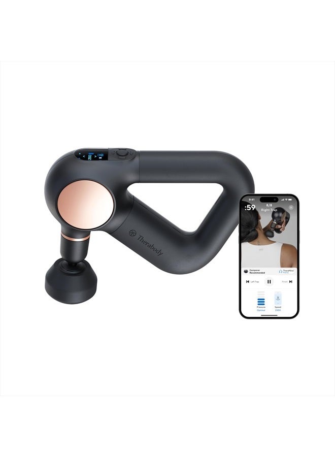 Theragun Sense Percussion Massage Gun - Deep Tissue Personal Massager with Preloaded Breathwork Routines for Stress Relief, Pain Relief & Muscle Soreness in Neck, Back, Leg and Knee (Black) - Image 1