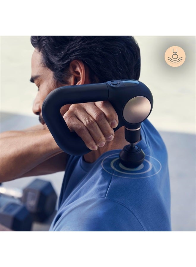 Theragun Sense Percussion Massage Gun - Deep Tissue Personal Massager with Preloaded Breathwork Routines for Stress Relief, Pain Relief & Muscle Soreness in Neck, Back, Leg and Knee (Black) - Image 2
