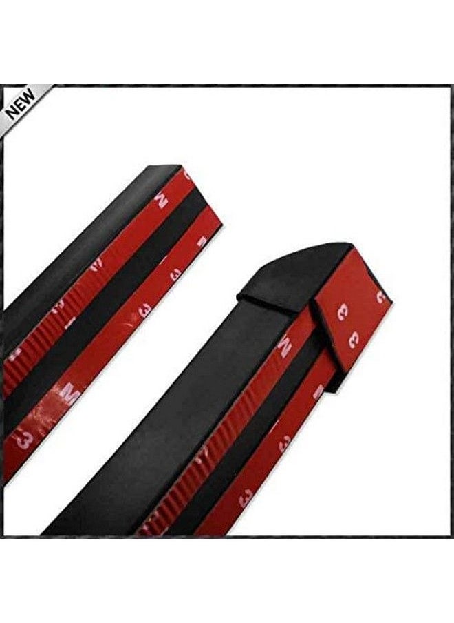 AUTOMAZE - Samurai Universal Rear Trunk Spoiler Wing Lip With 3M Tape 1.5M X 35Mm Car Modification Accessories (Carbon Black) - Image 1