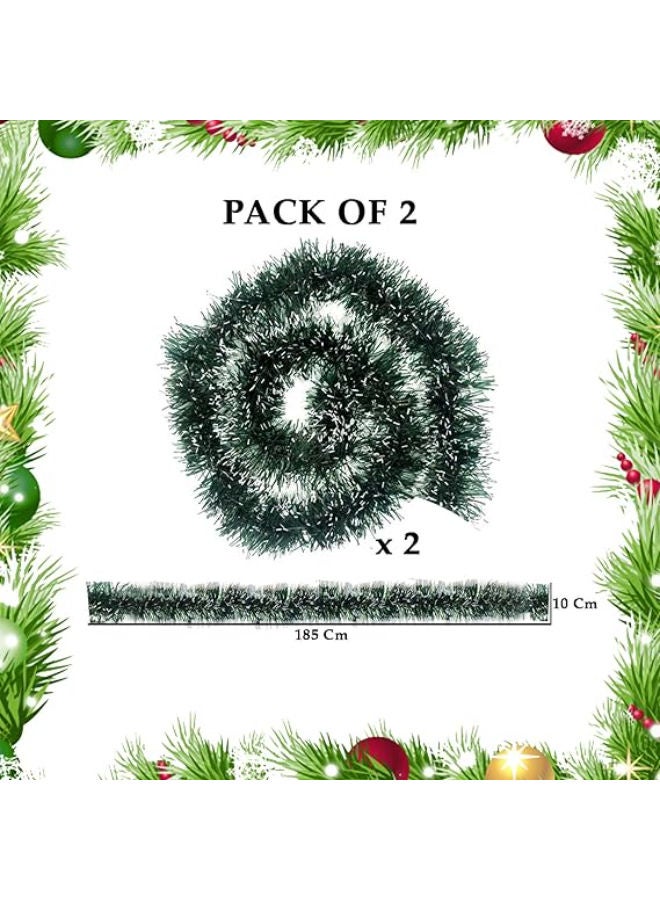 (عبوة من قطعتين) إكليل عيد الميلاد - Image 2