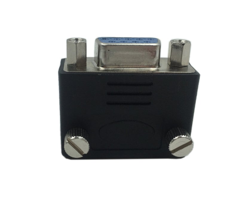 CERRXIAN 90 Degree DB9 9 Pin RS 232 Male to Female Serial Gender Changer Extension Cable Converter Adapter Coupler - Image 5