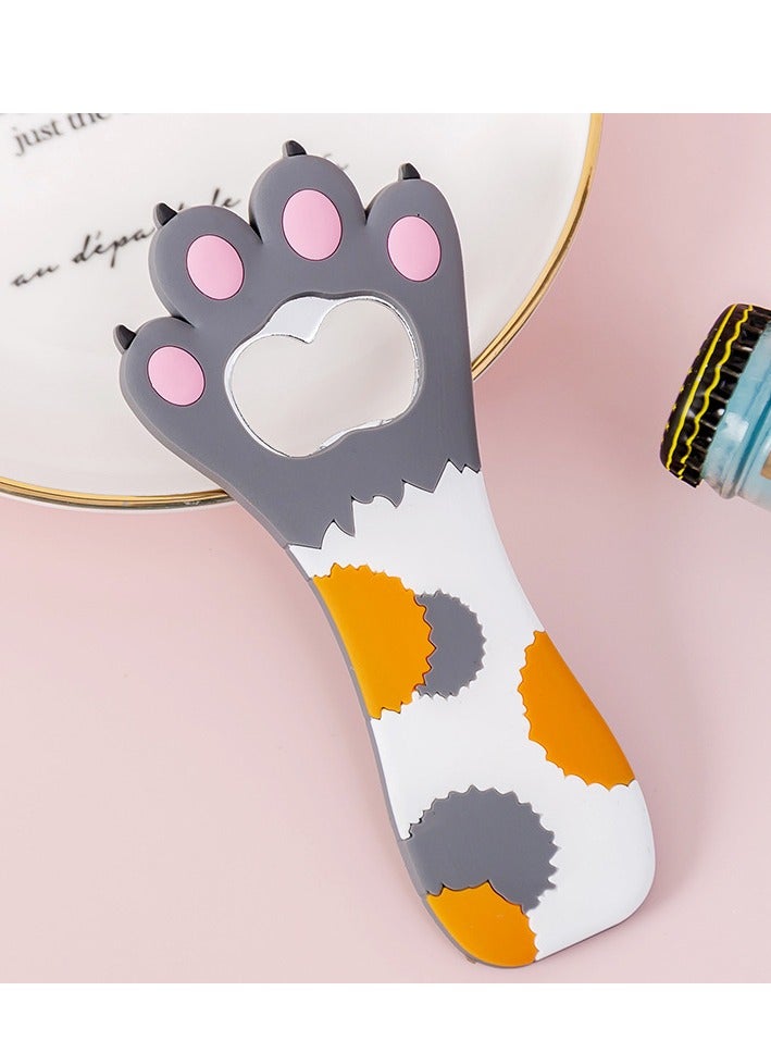 Cat's Paw Bottle Opener Creative Fridge Stickers
